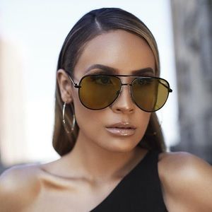 Desi Perkins x Quay Australia High Key Sahara Olive Sunglasses